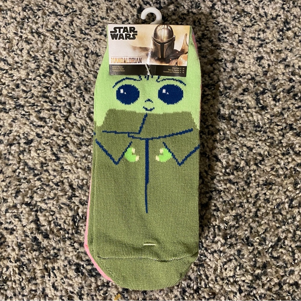 Grogu/Baby Yoda women’s ankle socks five-pack